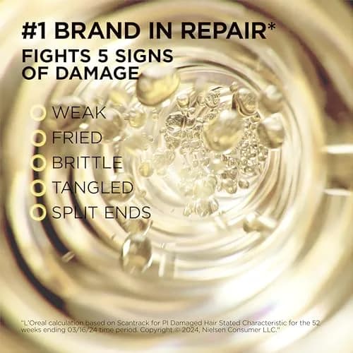 L'Oreal Paris Elvive Total Repair 5 Protein Recharge Leave-In Conditioner Treatment 150ml (5.1 Fl Oz) | Strengthens & Protects Hair thumbnail 4