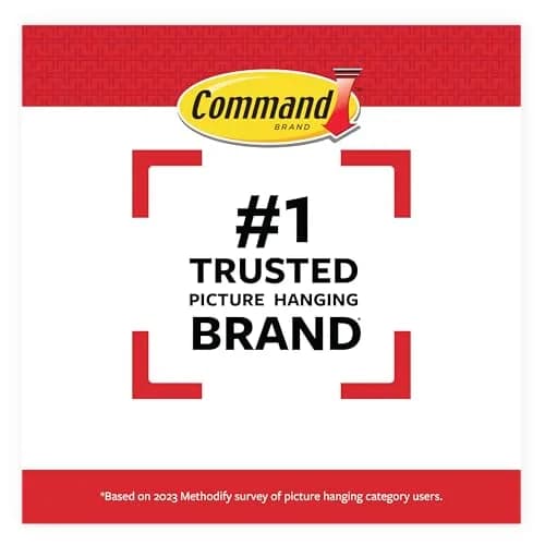Command Canvas Hangers, 3 lb Capacity, 3 White Hangers & 4 Large Strips | Damage-Free Hanging for Canvas Art thumbnail 8