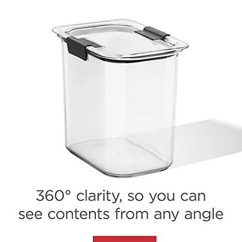 Rubbermaid Brilliance Pantry Airtight Food Storage Container, BPA-Free 7.8 Cup | Leak-Proof & Dishwasher Safe thumbnail 6