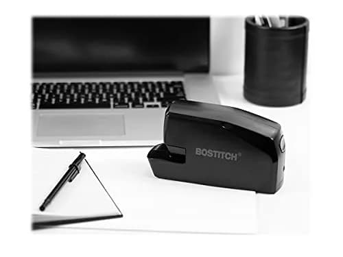 Bostitch Office Portable Electric Stapler 20 Sheets | AC or Battery Powered Black thumbnail 2