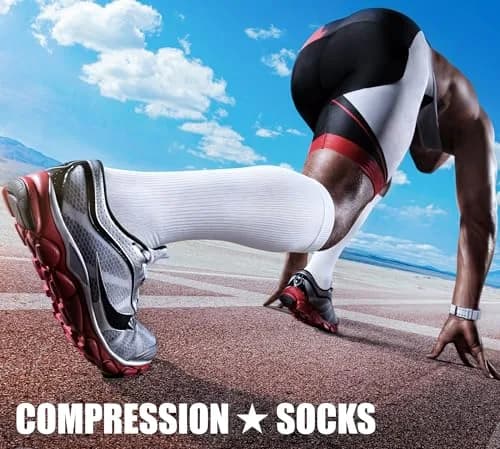 CHARMKING Compression Socks for Women & Men Circulation 3 Pairs | 15-20 mmHg Support for Athletic & Daily Use thumbnail 3