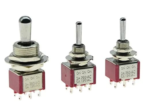 Dopro Toggle Switch 3-Way ON ON ON | Guitar & Bass Electronics Accessory thumbnail 2