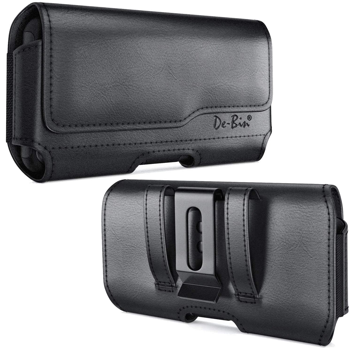 DeBin Holster for iPhone 17 17 Pro 16 16e 15 14 13 Galaxy S25 S24 S23 | Fits Phones with Otterbox Commuter Case On - main product image