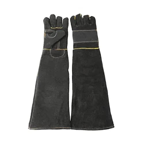 AOWPFVV Animal Handling Gloves 60cm (23.6in) | Bite Proof, Cut Resistant, Heat Resistant thumbnail 1