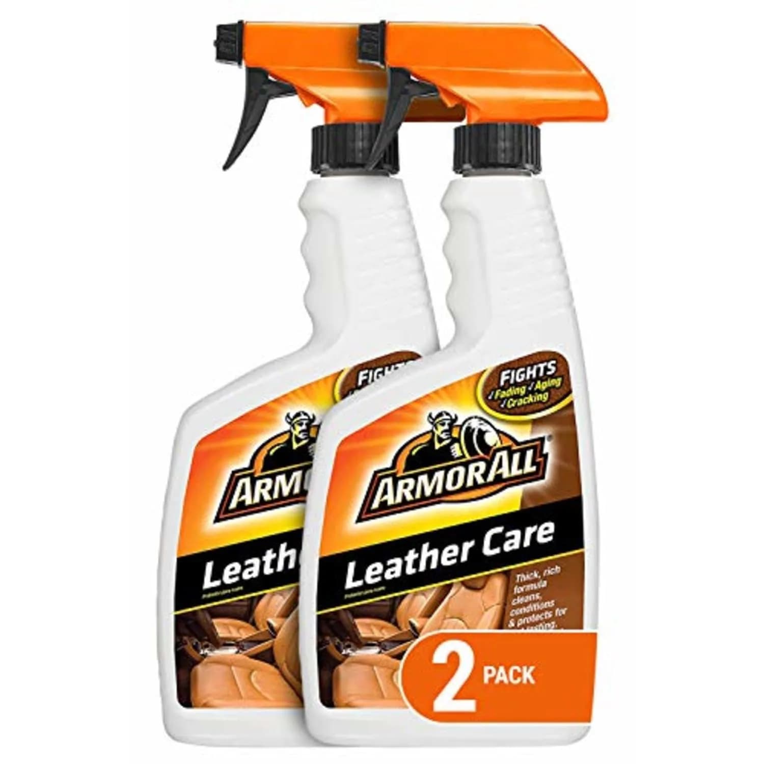Armor All Leather Care Gel Conditioner & Protectant 532ml (18 Fl Oz) | Cleans, Conditions, Protects Automotive Leather — 32 Fl Oz
