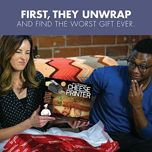 Prank Pack Cheese Printer Gag Gift Empty Box | Hilarious Fake Gift Box for Parties & Holidays thumbnail 5