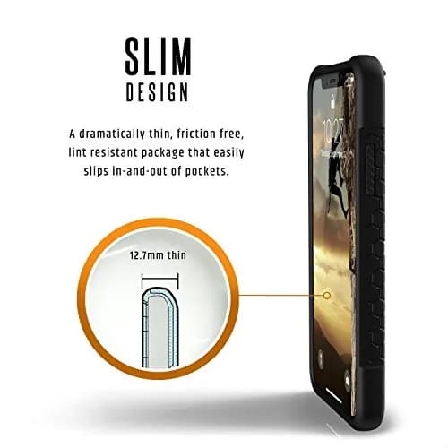 URBAN ARMOR GEAR Monarch Case for iPhone Xs/X (5.8-inch) Graphite | Military Drop Tested Protective Cover thumbnail 6