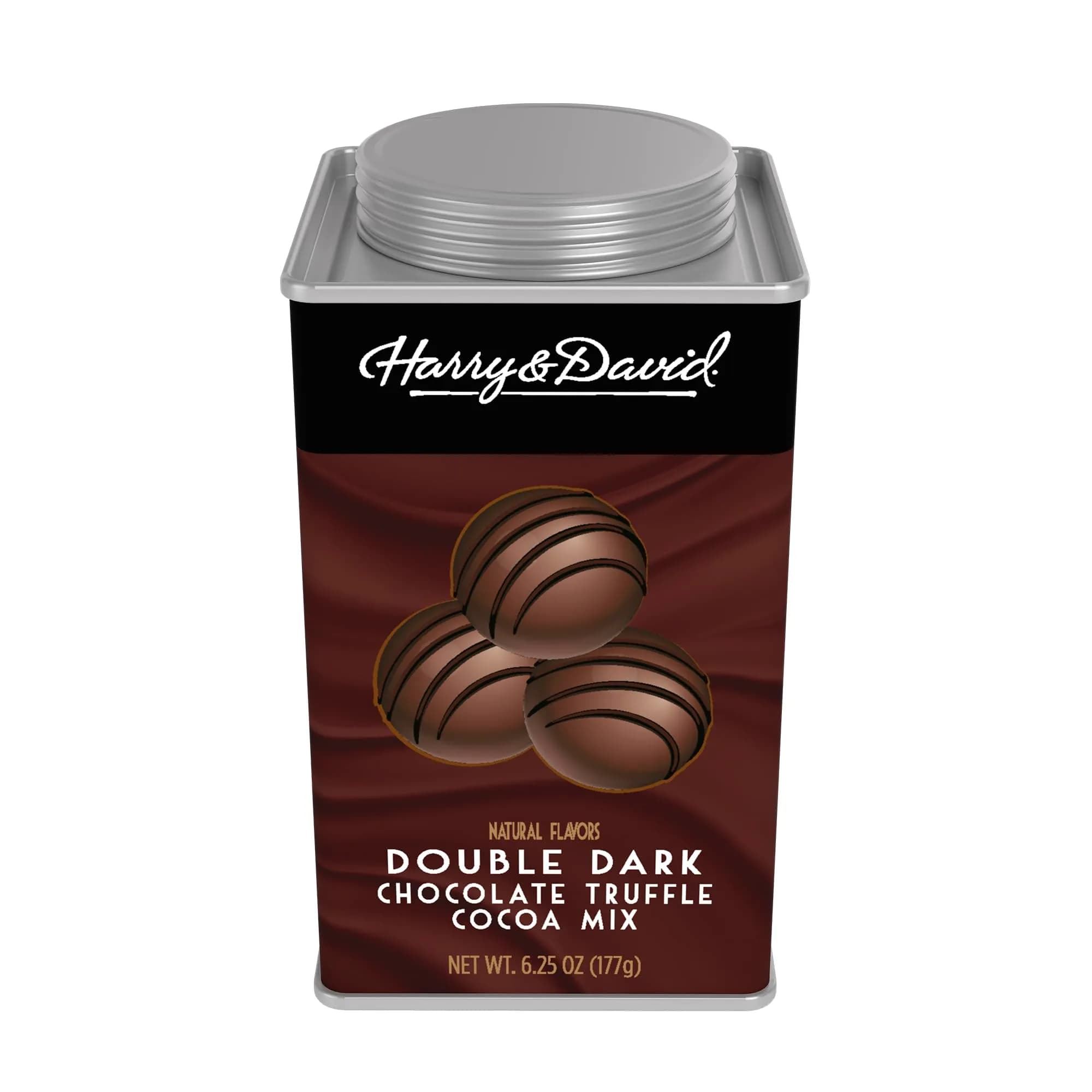 McSteven's Dark Double Chocolate Cocoa Mix 6.25 Oz | Premium Gourmet Hot Chocolate