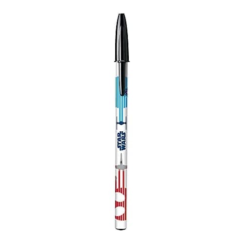 BIC Star Wars Ballpoint Pen, Medium Point (1.0 mm), Black, 4-Count | Classic Star Wars themed writing instrument with smooth ink flow thumbnail 4
