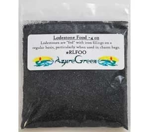 AzureGreen Lodestone Food 4oz | Good Luck & Prosperity Ritual Offering - main product image
