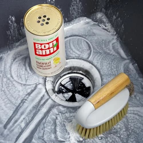 BON AMI Powder Cleanser for Kitchens & Bathrooms - All Types of Surfaces, Cleans Grime & Dirt, Polishes Surfaces, Absorbs Odors (4 Pack, 14oz / 397g) thumbnail 4