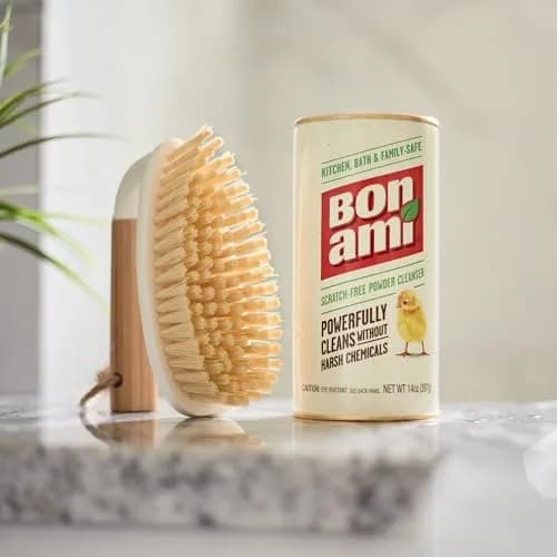 BON AMI Powder Cleanser for Kitchens & Bathrooms - All Types of Surfaces, Cleans Grime & Dirt, Polishes Surfaces, Absorbs Odors (4 Pack, 14oz / 397g) thumbnail 5