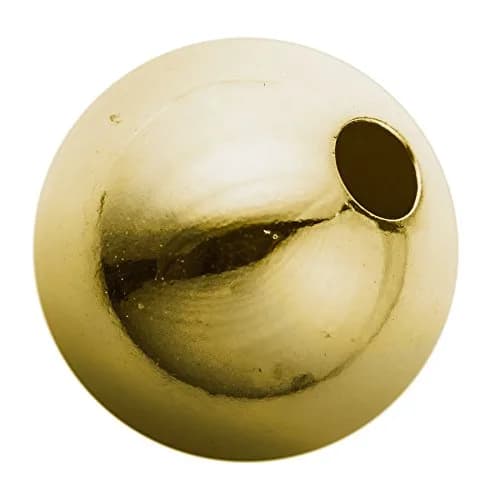 Dreambell 14K Gold Filled 10mm Round Seamless Ball Spacer Bead | Jewelry Making Accessory thumbnail 1