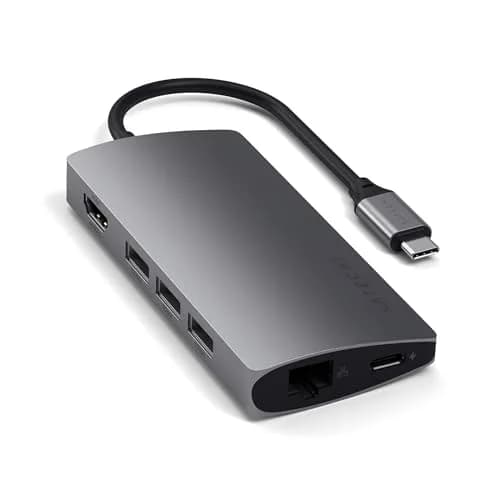 Satechi Multi-Port Hub V2 Space Gray | 4K HDMI, 115W PD Charging, USB-C Expansion thumbnail 1