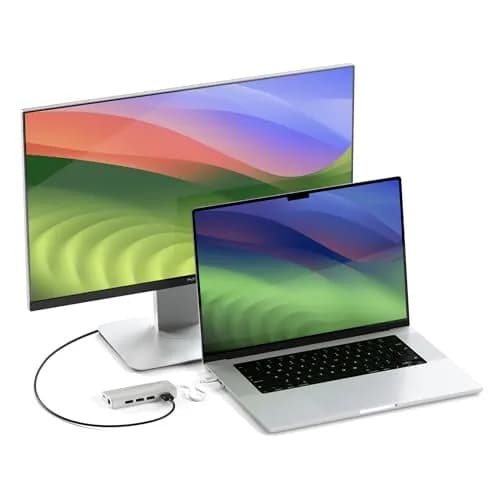 Satechi 8-in-1 USB-C Hub V2, 115W PD Charging, 4K HDMI, Ethernet, 78g (2.75oz) | Connect More Devices thumbnail 2