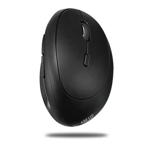 Adesso WKB-1150CB Tru-Form Wireless Ergonomic Mini Keyboard & Mouse Combo | Compact, Vertical Design for Comfort thumbnail 5