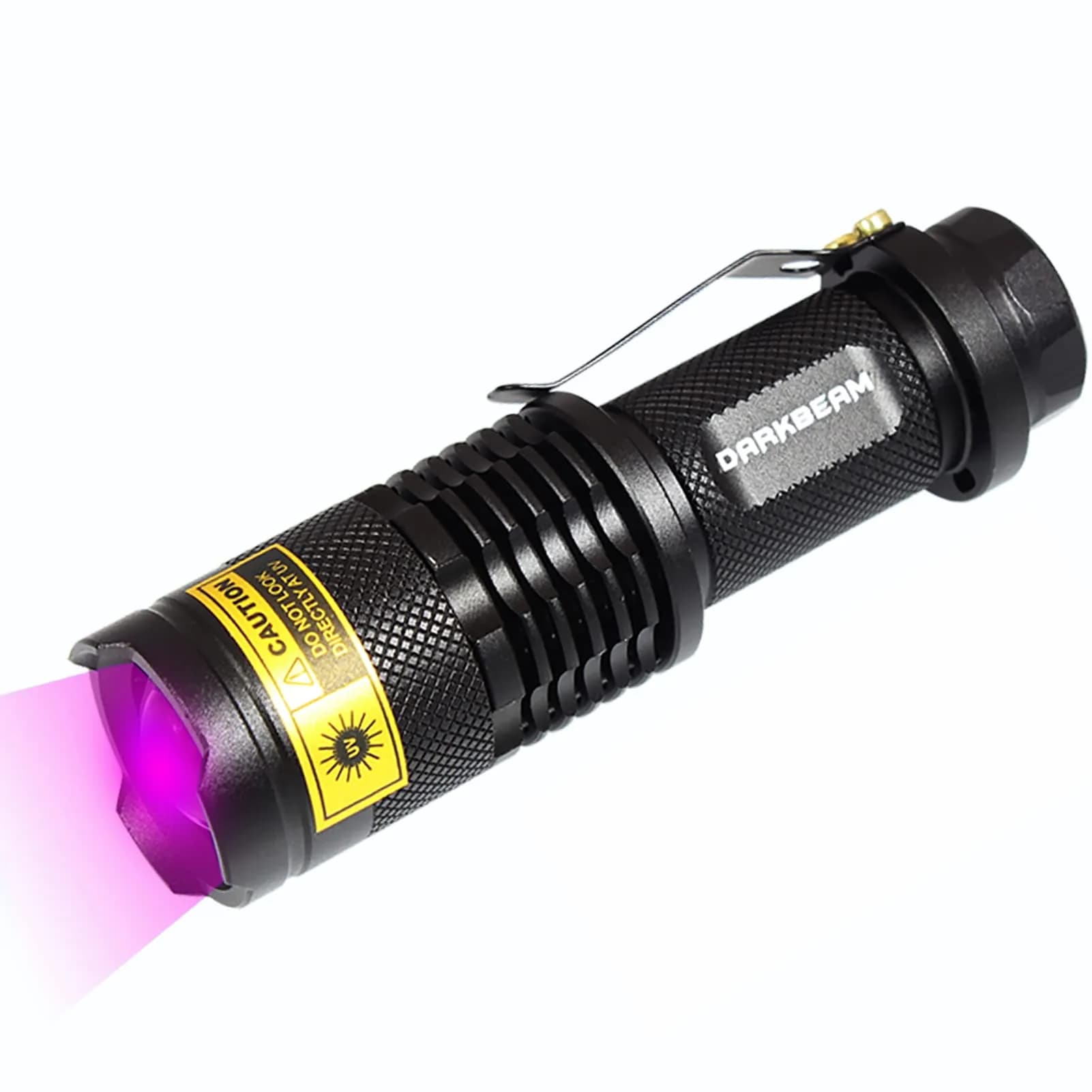 DARKBEAM UV 395nm Flashlight 2 Pack | Detect Pet Urine & Fluorescent Items — 395 Sk68 Flashlight