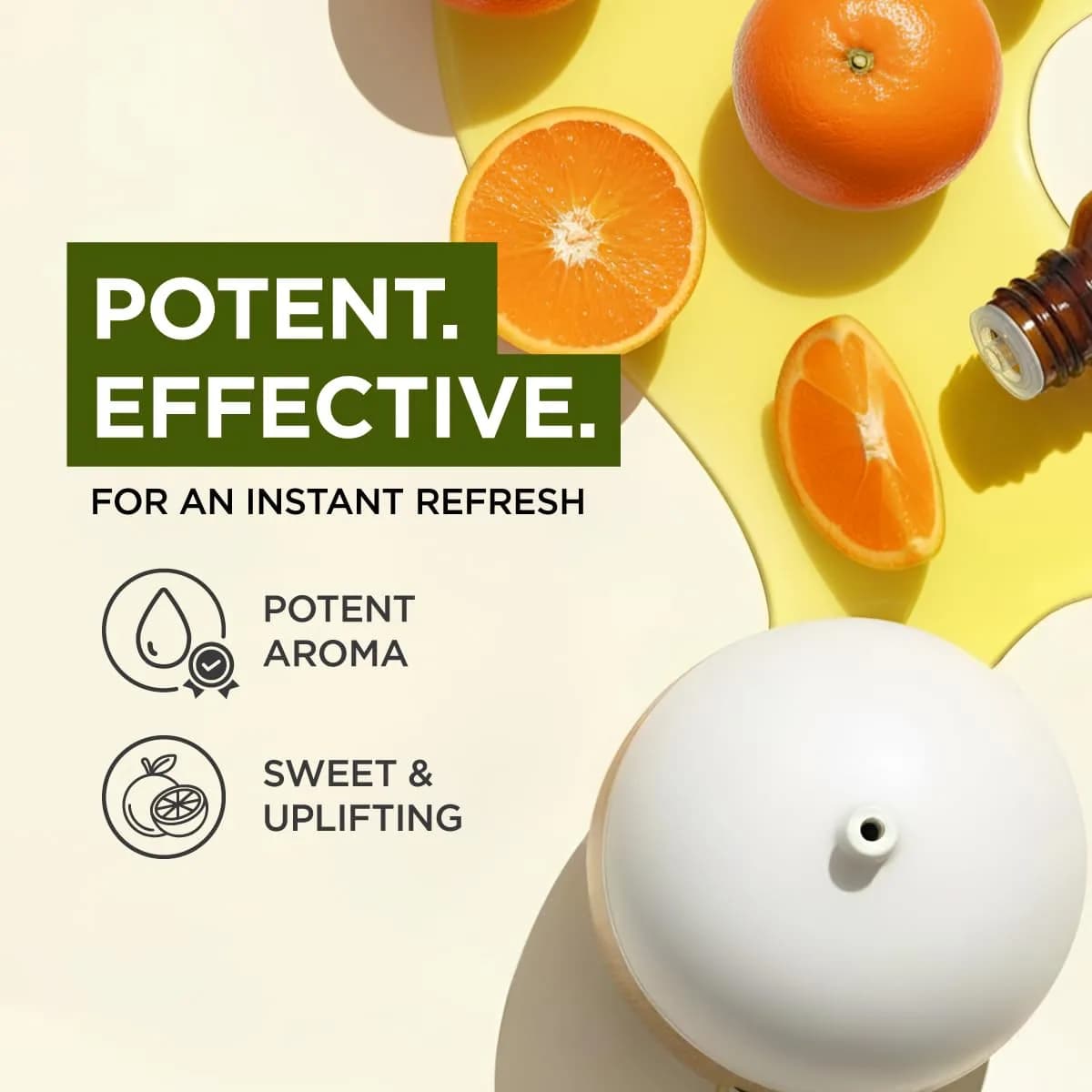 Gya Labs Orange Essential Oil 10ml (0.34 Fl Oz) | Uplifting Citrus Scent for Diffusers, Skin Care & Candle Making thumbnail 3