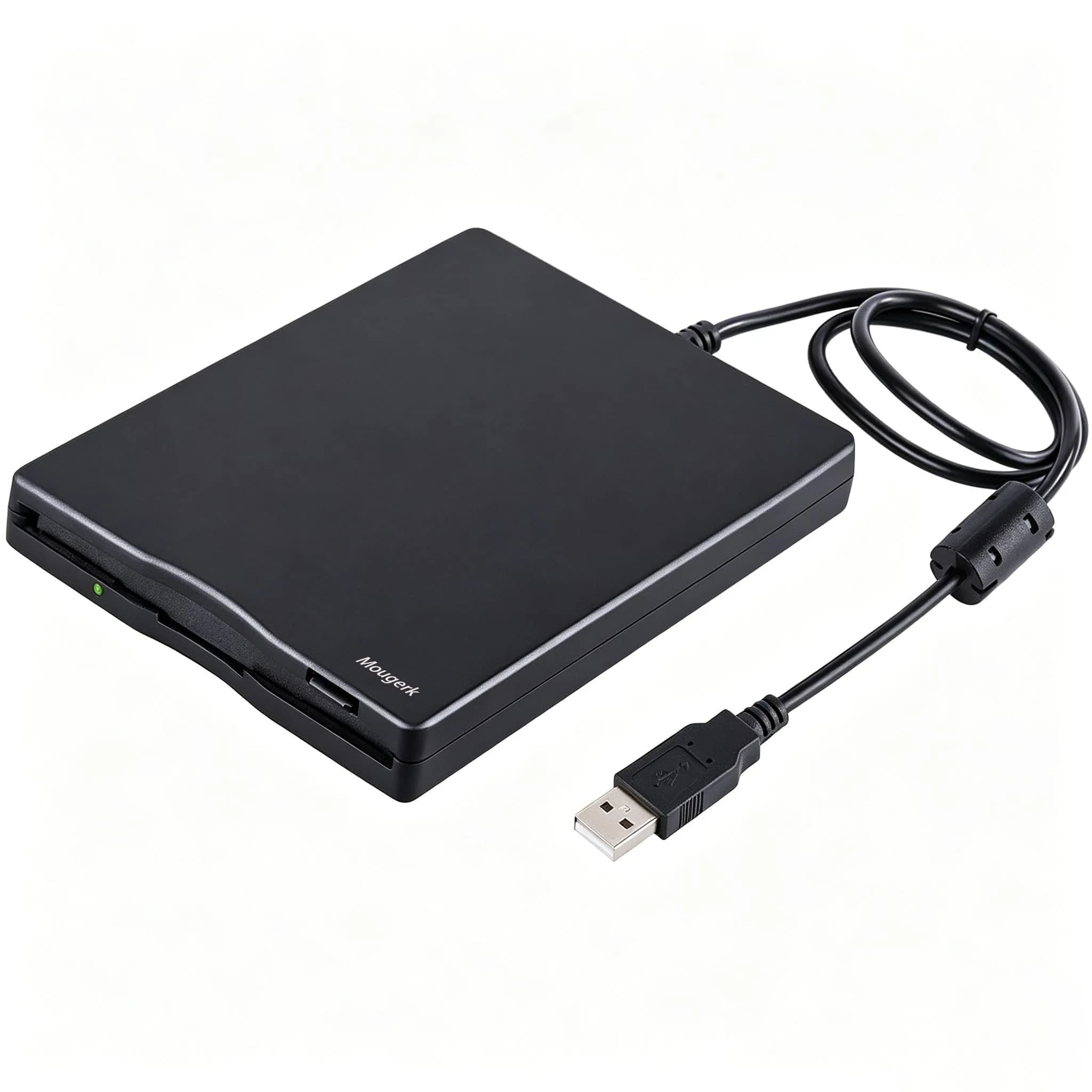 Mougerk Floppy Drive 3.5 External USB Floppy Diskette Drive | Portable Data Storage (70-120c) - main product image