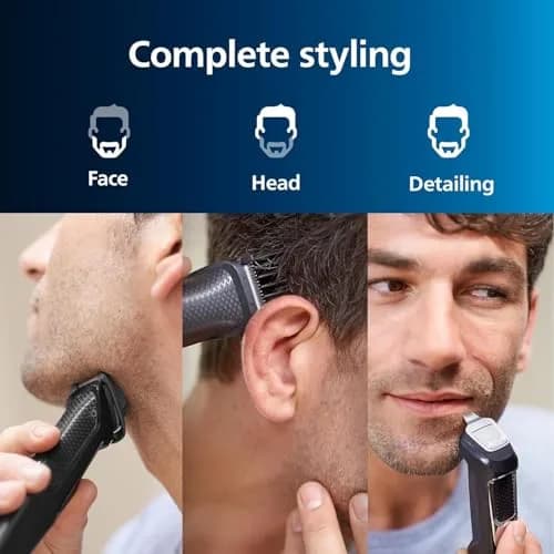 Philips Norelco Multigroom 3000 MG3740 All-in-One Trimmer with 13 Pieces | 60-Minute Runtime thumbnail 3