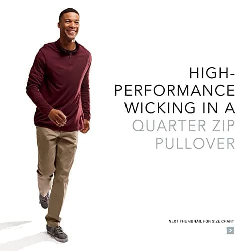 Augusta Sportswear Men's Attain Light Weight Wicking Knit 1/4 Zip Pullover | Athletic Performance & Comfort Wear thumbnail 7