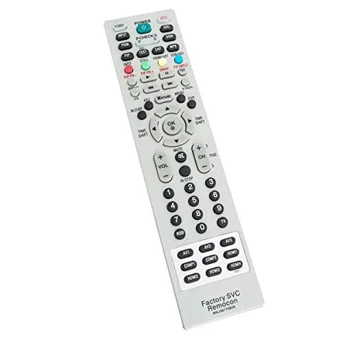 ZdalaMit Replacement Remote Control for LG LCD LED TV | No Programming Needed, 2X AA Batteries, Gray thumbnail 3