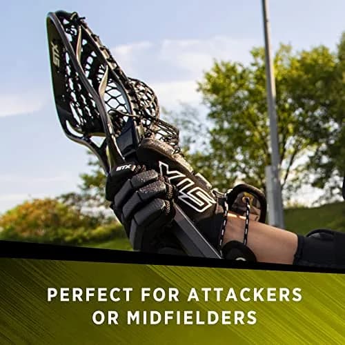 STX Stallion 200 A/M Boys Complete Lacrosse Stick, Black | 0.36 kg (0.8 lb) thumbnail 6