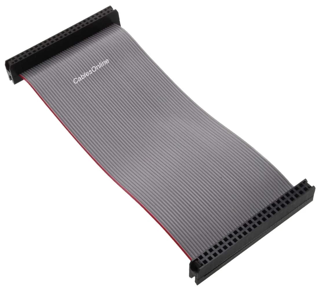 CablesOnline 4-inch 44-Pin Female/Female Laptop Hard Drive Ribbon Cable FI2-04 | 2.0mm Pitch, 4-inch Length