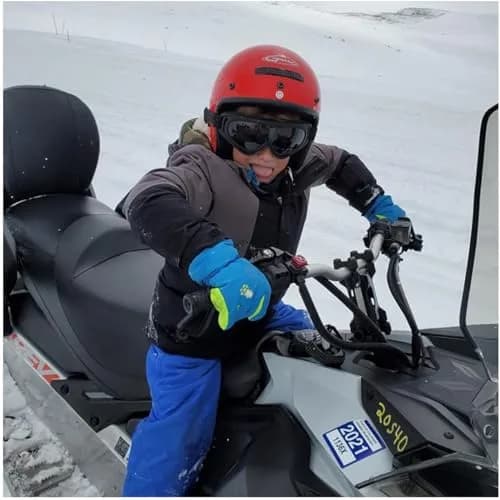 Azarxis Kids Winter Ski Gloves Waterproof Snow Glove for Children 9-12 Years Old | Bright Colors & Windproof Fit thumbnail 5