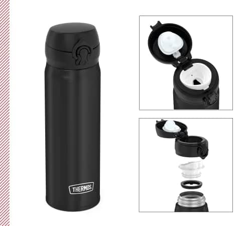 THERMOS Ultralight Insulated Flask 500ml (16.9 Fl Oz) | Keeps Hot 12 Hrs, Cold 24 Hrs, 202g thumbnail 2