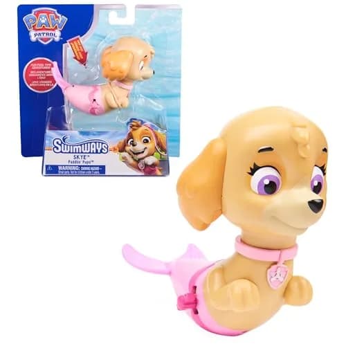 SwimWays Paw Patrol Paddlin' Pups Pool Toys & Bath Toys for Kids Aged 4 & Up | Self-Propelling, No Batteries, Skye thumbnail 1