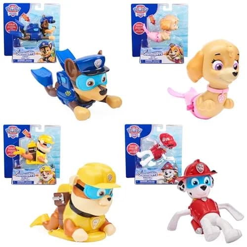 SwimWays Paw Patrol Paddlin' Pups Pool Toys & Bath Toys for Kids Aged 4 & Up | Self-Propelling, No Batteries, Skye thumbnail 7