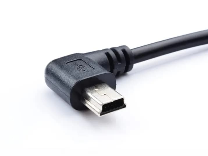LARRITS 5M (16.4ft) USB 2.0 to Mini USB Cable | Left Angle Power Charge Cord for Dash Cams & GPS thumbnail 9