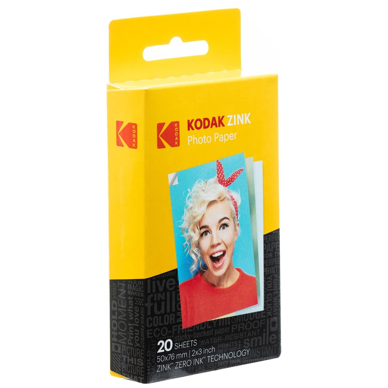 KODAK 2x3 Premium Sticky-Backed ZINK Photo Paper (20 Sheets) | Fade-Resistant Prints for Instant Memories thumbnail 3