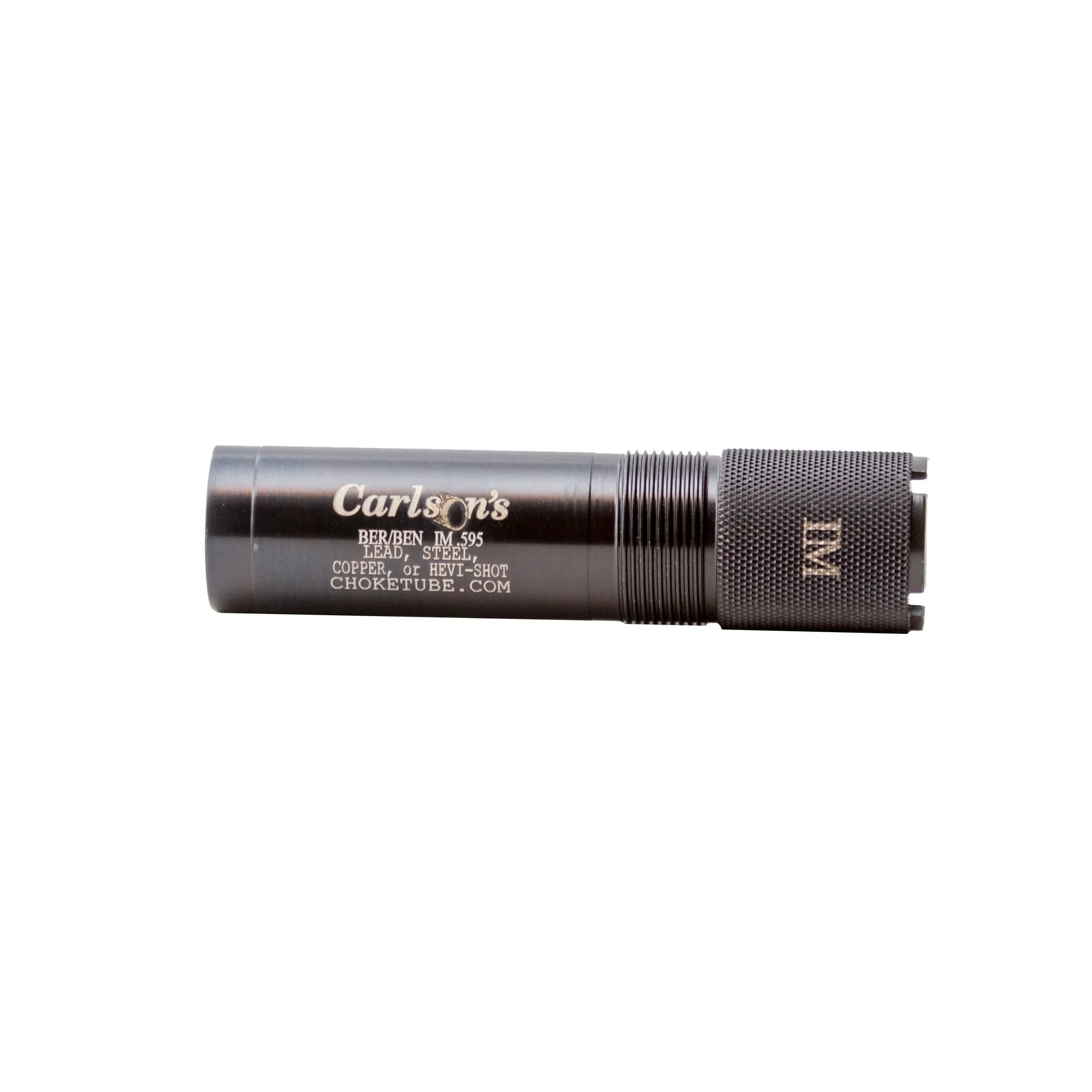 Carlson's Choke Tubes 20 Gauge Compatible for Beretta Benelli Mobil [ Improved Modified | 0.595 Diameter ] Blued Steel | Made in USA - main product image