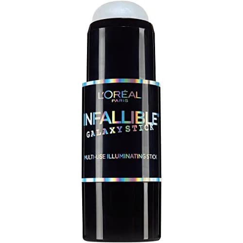 L'Oreal Paris Infallible Galaxy Stick, Astro Blue, 0.24 Oz | Holographic, Multi-Use Highlighter for Radiant Glow thumbnail 1