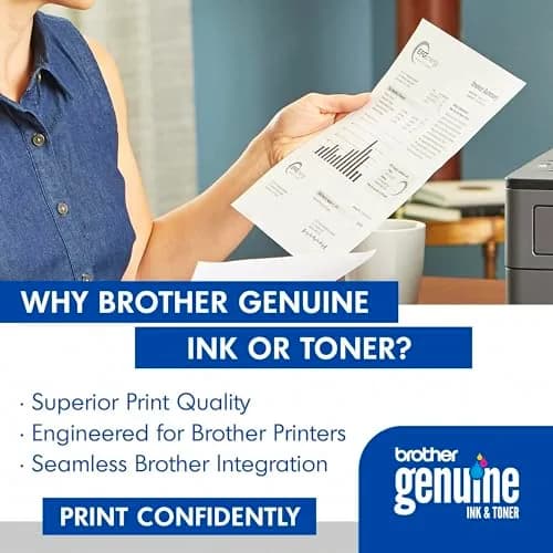 Brother Genuine TN730 Black Toner Cartridge 1200 Pages | Standard Yield Toner for Laser Printers thumbnail 2
