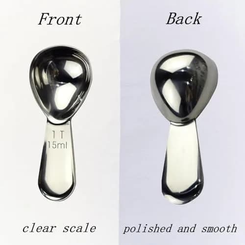 CoaGu 2 Pack 15ml Stainless Steel Coffee Measuring Spoons | Accurate Ground Coffee Measurement thumbnail 5