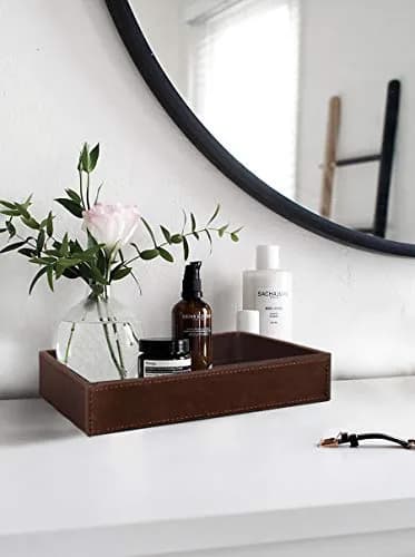 HofferRuffer Decorative Vanity Tray 25.9cm x 21.3cm x 4.6cm | Organize Your Space with Style thumbnail 6