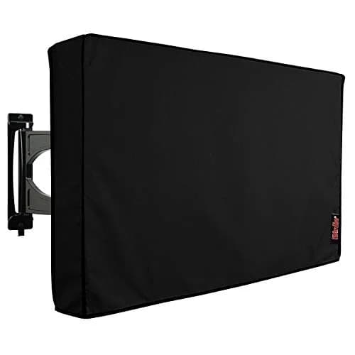 iBirdie Outdoor TV Cover for 52 to 55 inch TVs | Waterproof 600D Oxford Fabric with Bottom Cover thumbnail 1