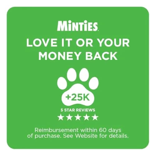 VetIQ Minties Dental Cat Treats Chicken Flavor 70.87g (2.5 Oz) | Cleans Teeth & Freshens Breath thumbnail 7