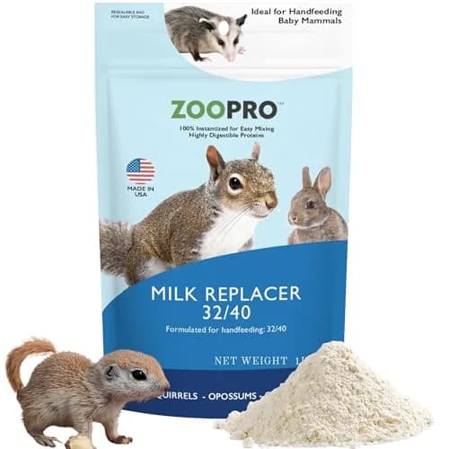Exotic Nutrition ZooPro Milk Replacer Powder 250g (8.8 oz) | For Baby Squirrels, Rabbits, Opossums, Raccoons thumbnail 1