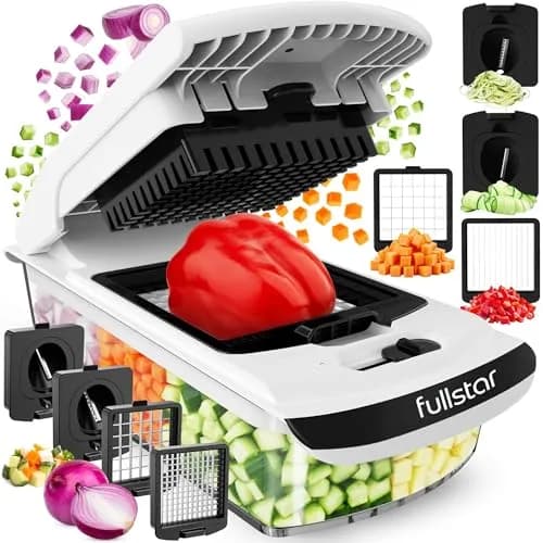 Fullstar Pro Original Vegetable Chopper & Spiralizer 1.2L (4 Cups) | Fast & Safe Kitchen Prep thumbnail 1