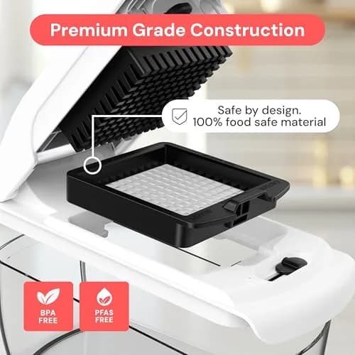Fullstar Pro Original Vegetable Chopper & Spiralizer 1.2L (4 Cups) | Fast & Safe Kitchen Prep thumbnail 5