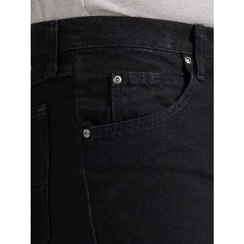 Wrangler Authentics Classic 5-Pocket Relaxed Fit Cotton Jean, Black, 32W x 30L | Imported for India thumbnail 5