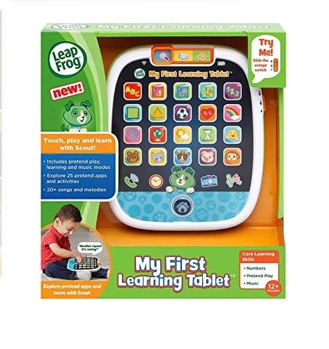 LeapFrog My First Learning Tablet, Scout | Light-Up Kids' Educational Touchscreen Device thumbnail 3
