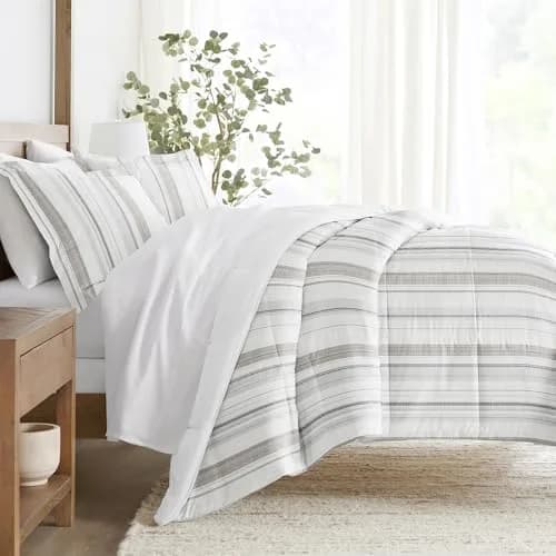 Linen Market Duvet Cover King Size (Gray) | Hotel-Like Comfort with Microfiber Breathability thumbnail 6