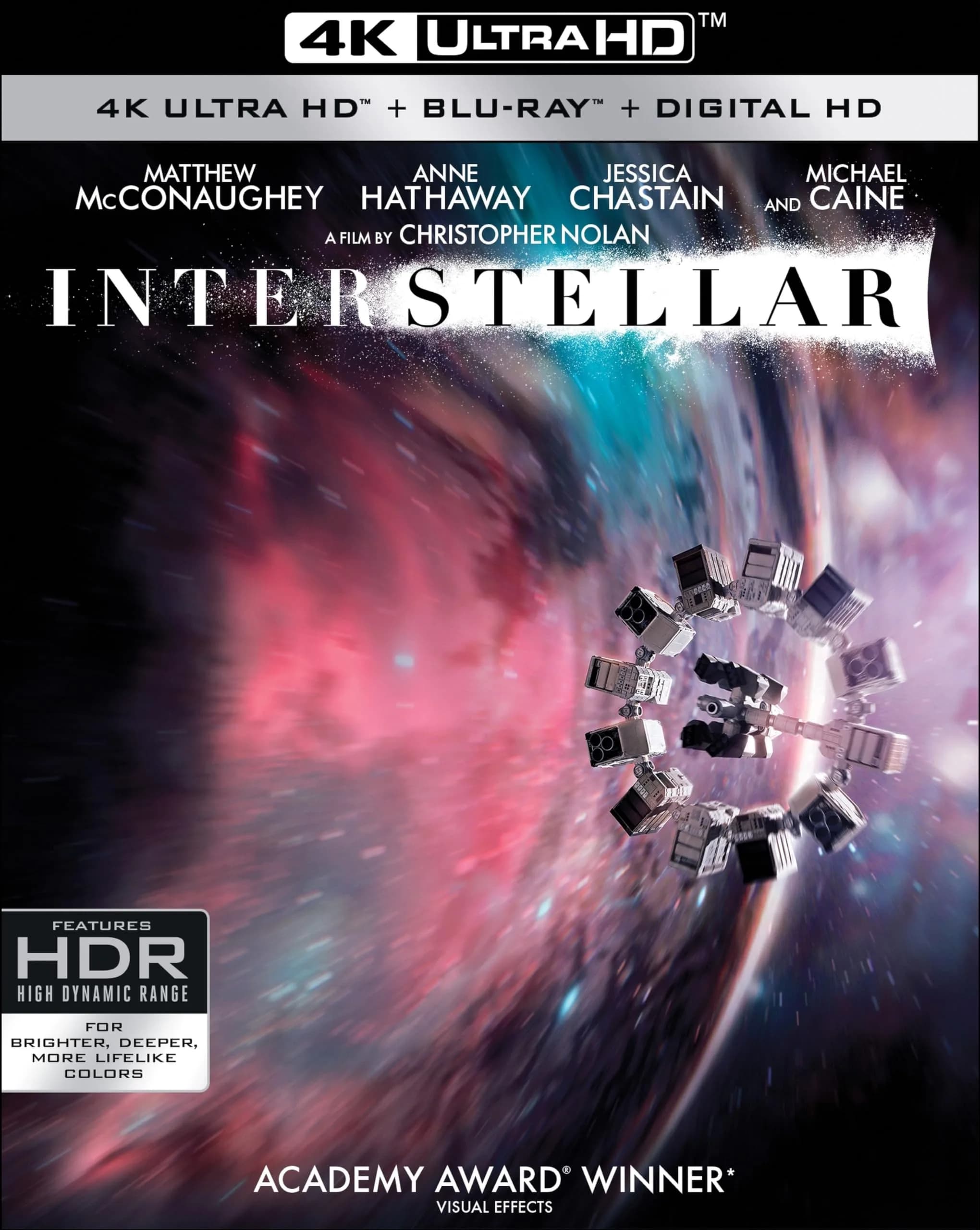 Paramount Interstellar 4K UHD + Blu-ray + Digital | Sci-Fi Space Epic (169 min) - main product image