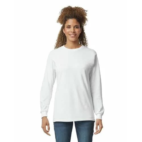 Gildan Ultra Cotton Long Sleeve T-Shirt X-Large | Classic Heavyweight Cotton for Daily Wear thumbnail 2