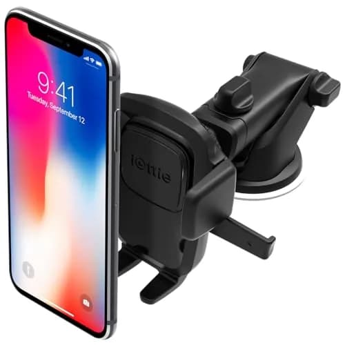 iOttie Easy One Touch Classic Dash & Windshield Universal Car Mount Phone Holder 16.5 cm (6.5 in) | Secure Phone Grip for All Smartphones thumbnail 1